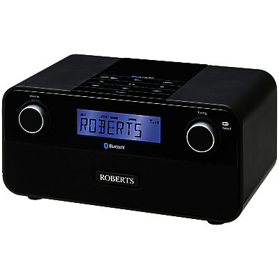 ROBERTS Blutune 50 2.1 Bluetooth DAB/DAB+/FM Digital Radio, Black ROBERTS Blutune 50 2.1 Bluetooth DAB/DAB+/FM Digital Radio, Black